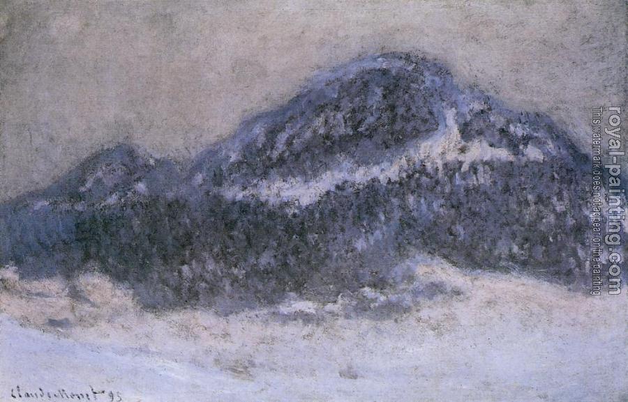 Claude Oscar Monet : Mount Kolsaas in Misty Weather